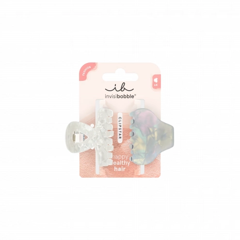 Invisibobble CLIPSTAR M Pearly Frost 2pcs Invisibobble CLIPSTAR M Pearly Frost 2pcs