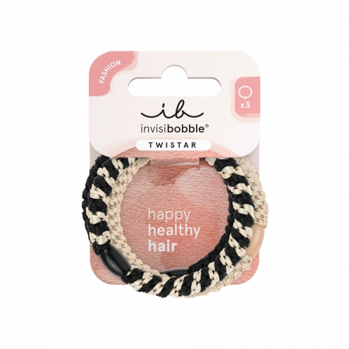 Invisibobble TWISTAR Classical Braids 3pcs