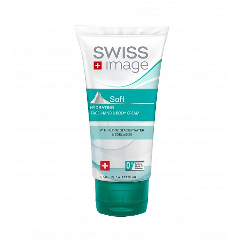Swiss Image Body Care Soft Hydrating Face, Hand & Body Cream hydratační krém na obličej, ruce i tělo 75 ml