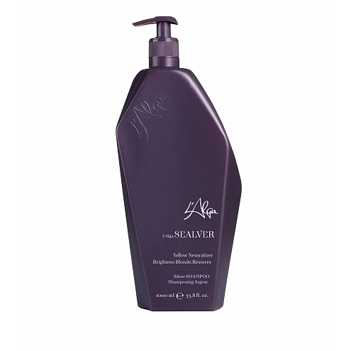 L'Alga Sealver Shampoo neutralizační šampon pro blond, odbarvené a šedé vlasy 1000 ml