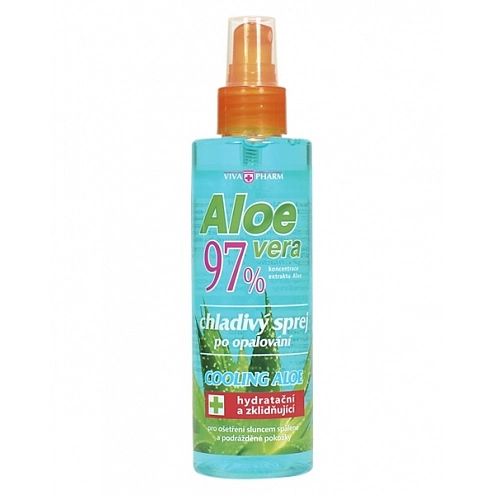 VIVACO Zklidňující sprej Aloe vera 97% VIVAPHARM 200 ml VIVACO Zklidňující sprej Aloe vera 97% VIVAPHARM 200 ml