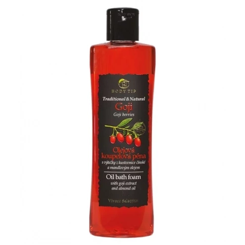 VIVACO Olejová pěna do koupele Goji BODY TIP 200 ml VIVACO Olejová pěna do koupele Goji BODY TIP 200 ml