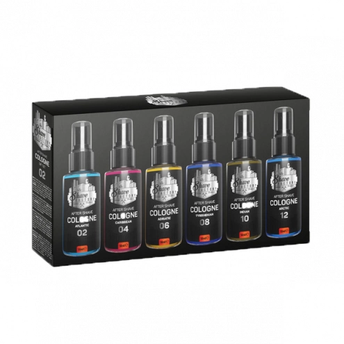 The Shave Factory After Shave Cologne Gift Set 02 6x50ml