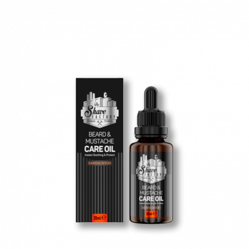 The Shave Factory Sandalwood Beard Oil 30ml