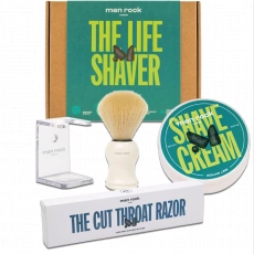 Súprava na holenie pre mužov Men Rock The Life Shaver Limetka