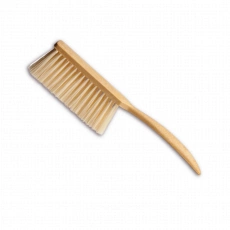Eurostil Barber Neck Brush with Long Wooden Handle