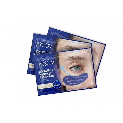Tomas Arsov 3x Longevity Hydrogel Eye Patches 1 pair