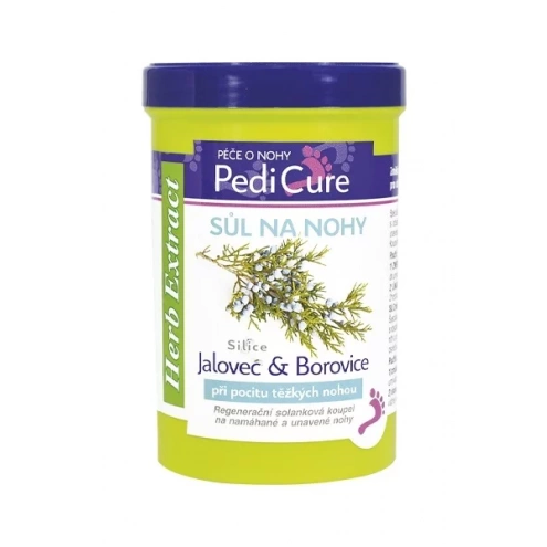 VIVACO Sůl na nohy Jalovec a borovice PEDICURE HE 420 g VIVACO Sůl na nohy Jalovec a borovice PEDICURE HE 420 g