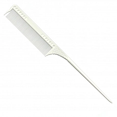 JRL Fine Teeth Tail Comb J101 White
