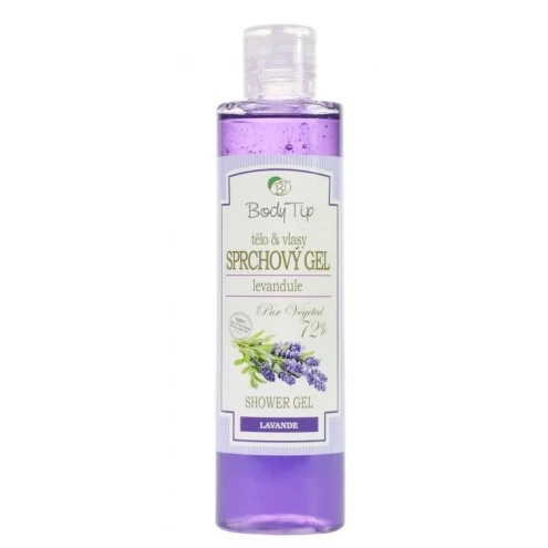 VIVACO Sprchový gel Levandule BODY TIP 250 ml VIVACO Sprchový gel Levandule BODY TIP 250 ml