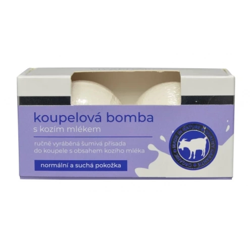 VIVACO Koupelová bomba s kozím mlékem VIVAPHARM 2 x 75 g