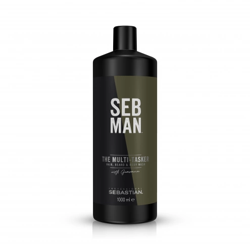 Seb Man The Multi-Tasker 3in1 Hair, Beard & Body Wash 1000 ml Seb Man The Multi-Tasker 3in1 Hair, Beard & Body Wash 1000 ml