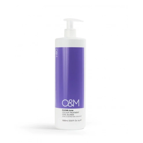O&M CLEAN.tone Cool Blonde Color Treatment 1000ml O&M CLEAN.tone Cool Blonde Color Treatment 1000ml