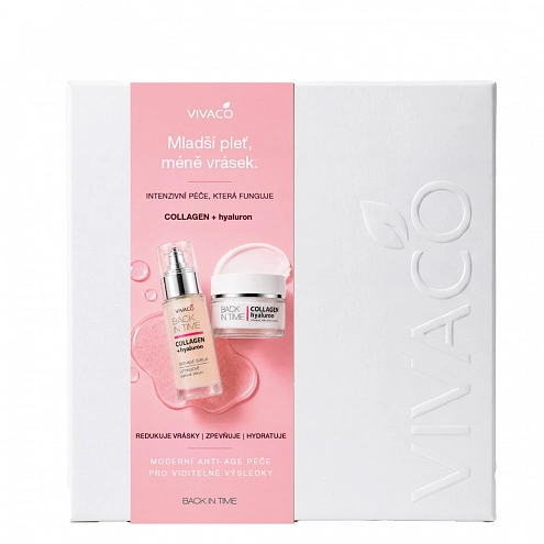 VIVACO Dárkové balení COLLAGEN + hyaluron VIVADERM VIVACO Dárkové balení COLLAGEN + hyaluron VIVADERM