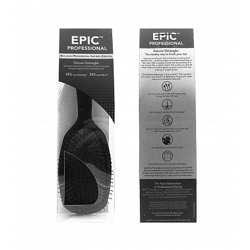Wet Brush EPIC Deluxe Detangler Black