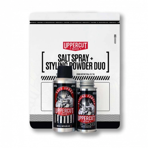 Uppercut Deluxe Salt Spray + Styling Powder Duo 150 ml + 20 g Uppercut Deluxe Salt Spray + Styling Powder Duo 150 ml + 20 g