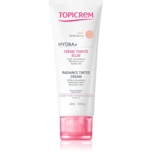 Topicrem Hydra+ Radiance Tinted Cream light 40 ml