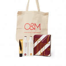 O&M Holiday Bag Hydrate Conquer + plátěná taška