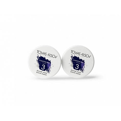 Tomas Arsov Sapphire Hair Mask for Cool Tone Protection 100 ml DUO PACK