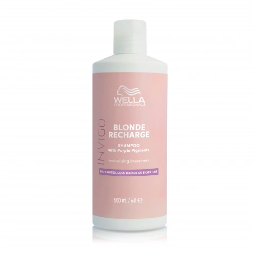 Wella Professionals Invigo Blonde Recharge Color Refreshing Shampoo 500 ml Wella Professionals Invigo Blonde Recharge Color Refreshing Shampoo 500 ml