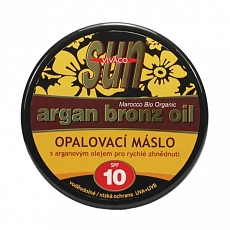 VIVCO Opalovací máslo s BIO arganovým olejem SPF 10 SUN VITAL 200 ml