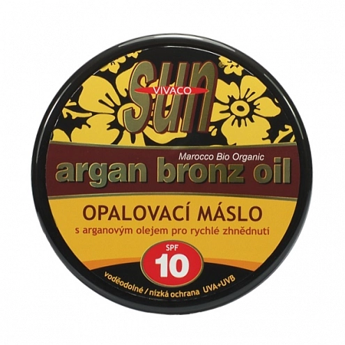 VIVCO Opalovací máslo s BIO arganovým olejem SPF 10 SUN VITAL 200 ml VIVCO Opalovací máslo s BIO arganovým olejem SPF 10 SUN VITAL 200 ml