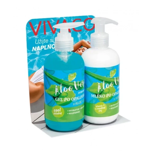 VIVACO Péče po opalování s Aloe Vera 1+1 VIVACO Péče po opalování s Aloe Vera 1+1