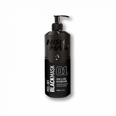 NishMan Peel-off Mask Black 200 ml