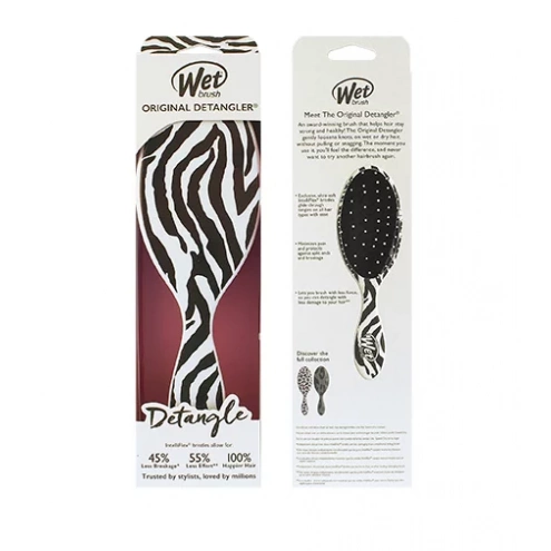 Wet Brush Original Detangler Safari Zebra Wet Brush Original Detangler Safari Zebra