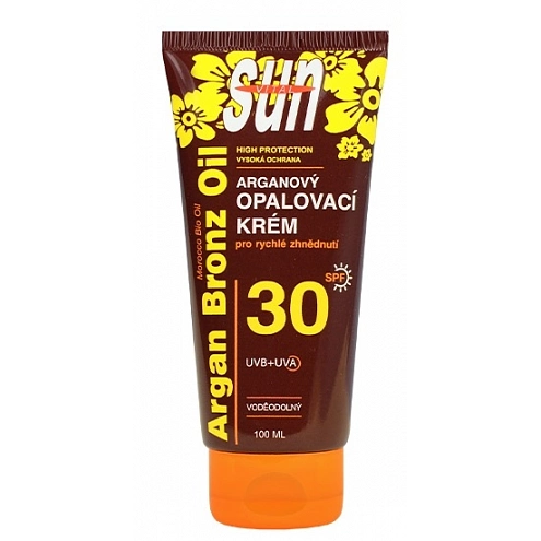 VIVACO Opalovací krém s BIO arganovým olejem SPF 30 SUN VITAL 100 ml VIVACO Opalovací krém s BIO arganovým olejem SPF 30 SUN VITAL 100 ml