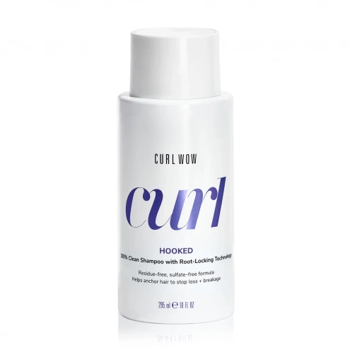 Curl Wow Hooked Clean Shampoo 295ml Curl Wow Hooked Clean Shampoo 295ml