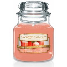 Yankee Candle Small Jar White Strawberry Bell 104g