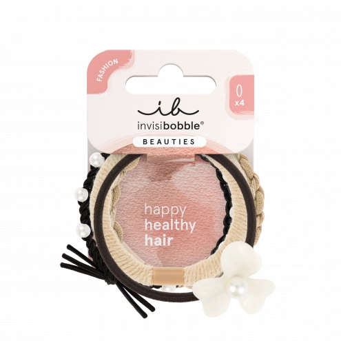 Invisibobble Beauties Flower Pearl 4 ks