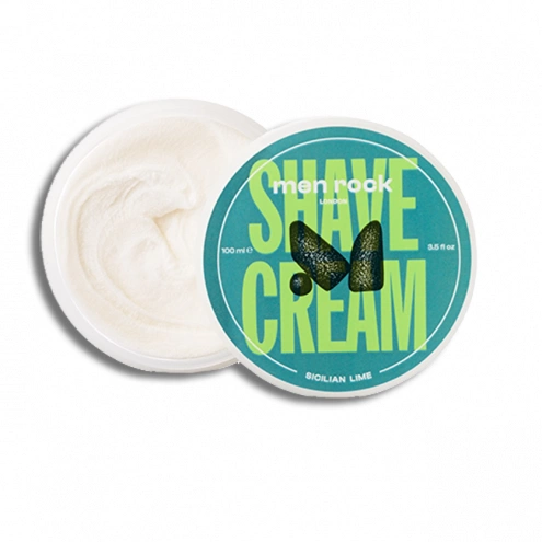 Men Rock Sicilian Lime Shave Cream 100 ml Men Rock Sicilian Lime Shave Cream 100 ml