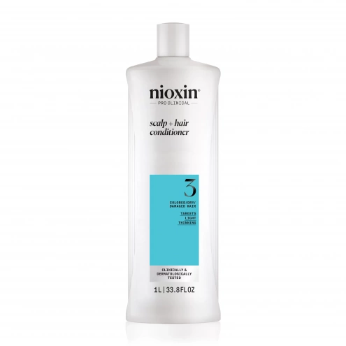 Nioxin Scalp + Hair Conditioner System 3 1000 ml Nioxin Scalp + Hair Conditioner System 3 1000 ml