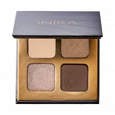 Inika Organic Quad Eyeshadow Palette Wind 8 g
