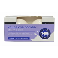 VIVACO Koupelová bomba s kozím mlékem VIVAPHARM 2 x 75 g