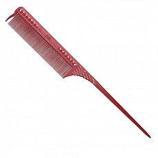 JRL Fine Teeth Tail Comb J101 Red