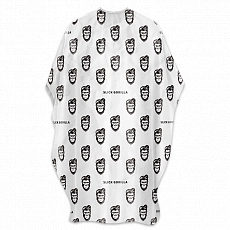 Slick Gorilla White Barber Cape