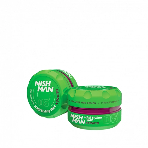 NishMan Hair Styling Wax 05 Keratin 100 ml