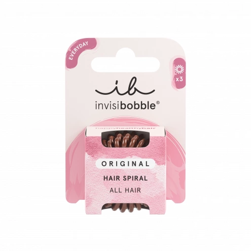 Invisibobble ORIGINAL Pretzel Brown 3ks Invisibobble ORIGINAL Pretzel Brown 3ks