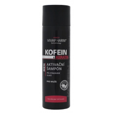 VIVACO Kofeinový šampon s keratinem pro muže VIVAPHARM 200ml