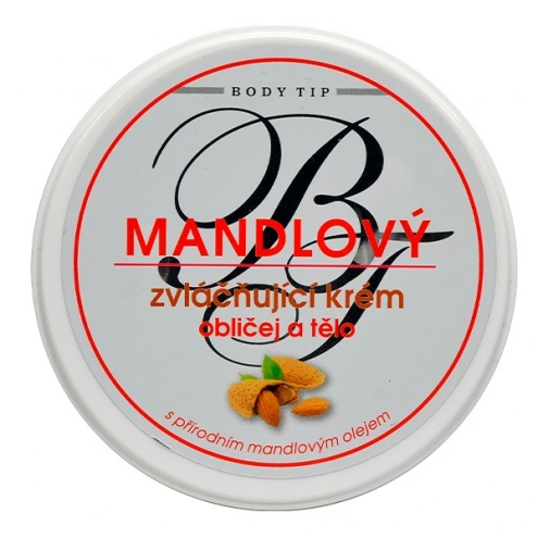 VIVACO Krém na obličej a tělo s mandlovým olejem BODY TIP 250 ml