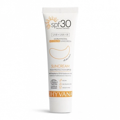 Dhyvana Natural Mineral Facial Sunscreen SPF 30 50 ml