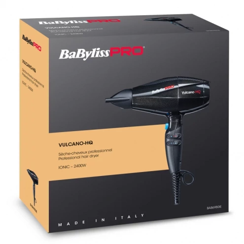 BaByliss Pro Hair Dryer Ionic Vulcano-HQ BAB6980IE BaByliss Pro Hair Dryer Ionic Vulcano-HQ BAB6980IE