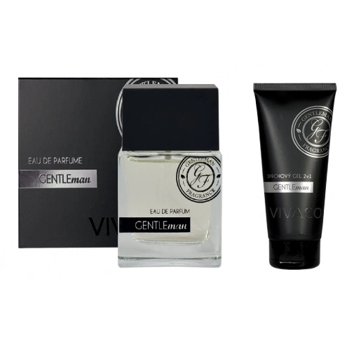 VIVACO Gentleman Black EdP 50 ml + Shower Gel 200ml VIVACO Gentleman Black EdP 50 ml + Shower Gel 200ml