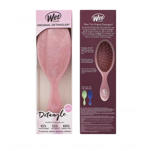 Wet Brush Original Detangler Natural Marble - Dusty Rose Wet Brush Original Detangler Natural Marble - Dusty Rose
