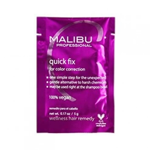 Malibu C Quick Fix for Color Correction (Box sáčků 12x 5g) Malibu C Quick Fix for Color Correction (Box sáčků 12x 5g)