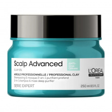 L'Oréal Professionnel Serie Expert Scalp Advanced Anti-Oiliness 2-in-1 Deep Purifier Clay 250 ml