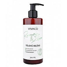 VIVACO Tělové mléko Rozmarýn a Zázvor 300 ml